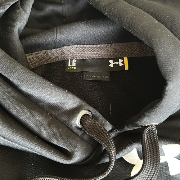 WOFFORD TERRIERS UNDER ARMOUR HOODIE - Picture 3 of 3